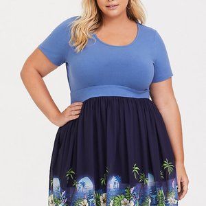 Lilo and Stitch Disney Torrid size 1 Dress New wit